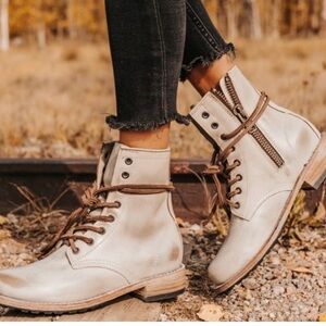 Freebird by Steven Cream Combat Boots